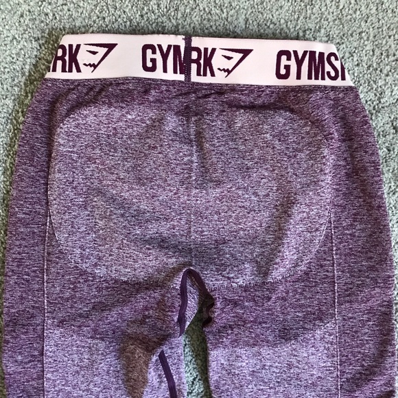 Gymshark Flex Leggings Dark Ruby - Picture 6 of 7